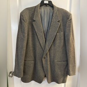 Today’s Man Classic Men's Wool Blazer - Gray Sz 52 L